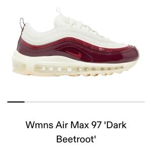 Womens size 9 Nike Air Max 97 "Dark Beetroot"